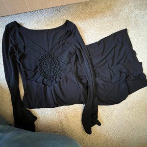 backless dress